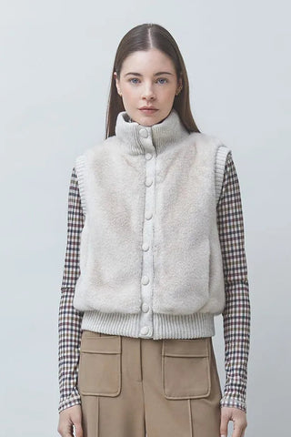 MATEO FAUX FUR VEST