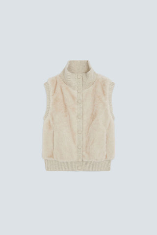 MATEO FAUX FUR VEST