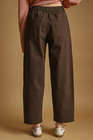 SASHA PANTS - BROWN