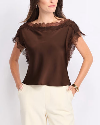 ROMY LACE TRIM TOP