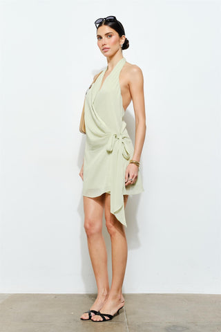 PISTACHIO MINI DRESS