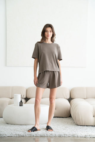 RICCI T-SHIRT - MOCHA