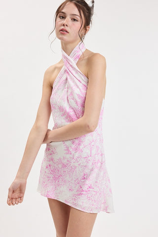 TULUM MINI DRESS - PINK