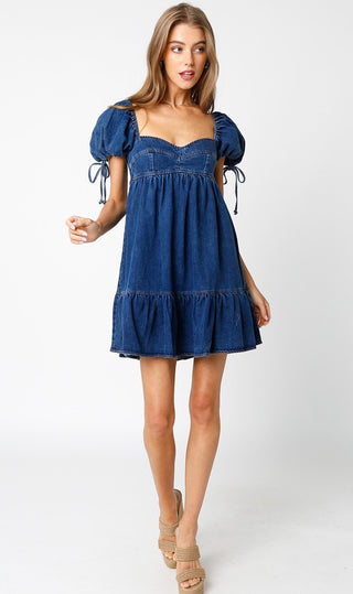 Pia Denim Mini Dress