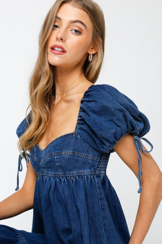 Pia Denim Mini Dress