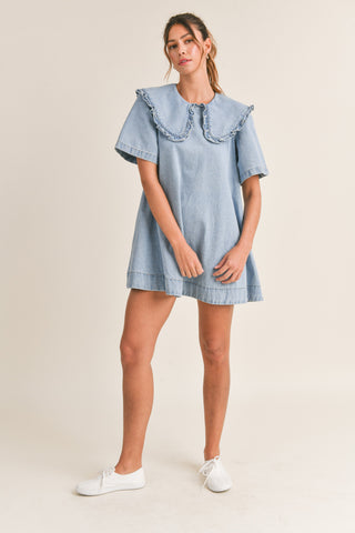 Corie Denim Shirt Dress