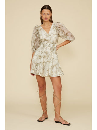 AMANDA BELTED DRESS