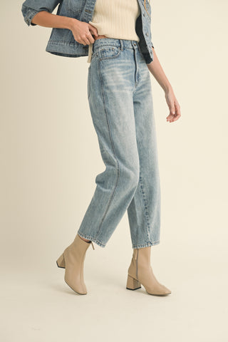 Bri barrel Denim pants