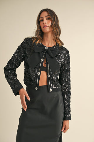 Sofi sequin Tweed Jacket