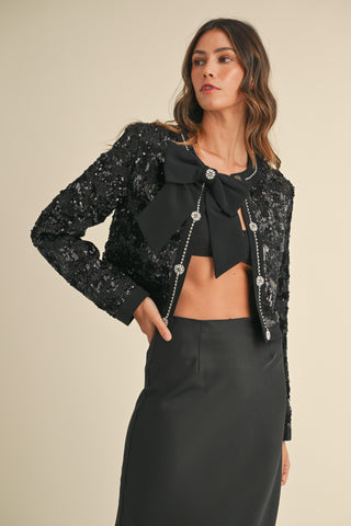 Sofi sequin Tweed Jacket