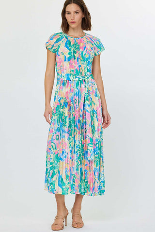 FLYNN MADI PLEATED DRESS