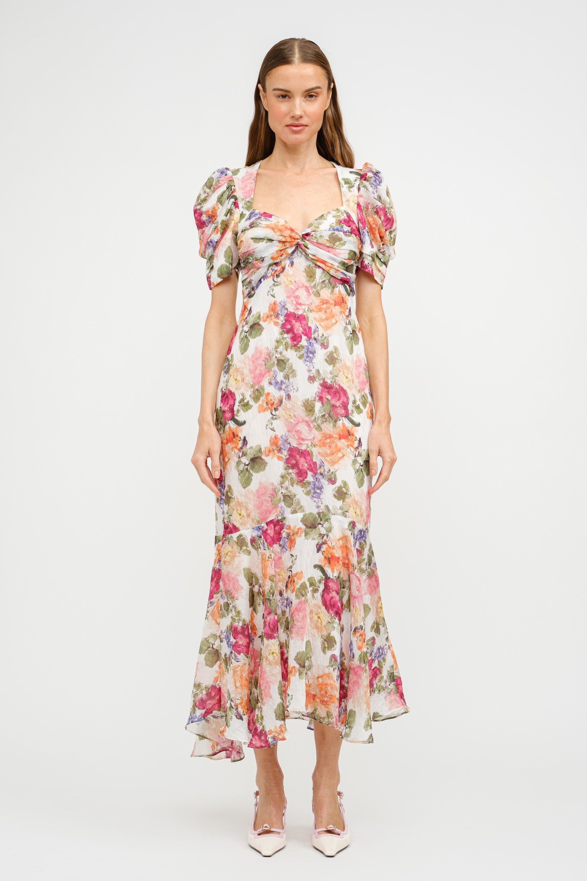lilah midi dress Bardot Lilah Corset Midi Dress Pebble Pri