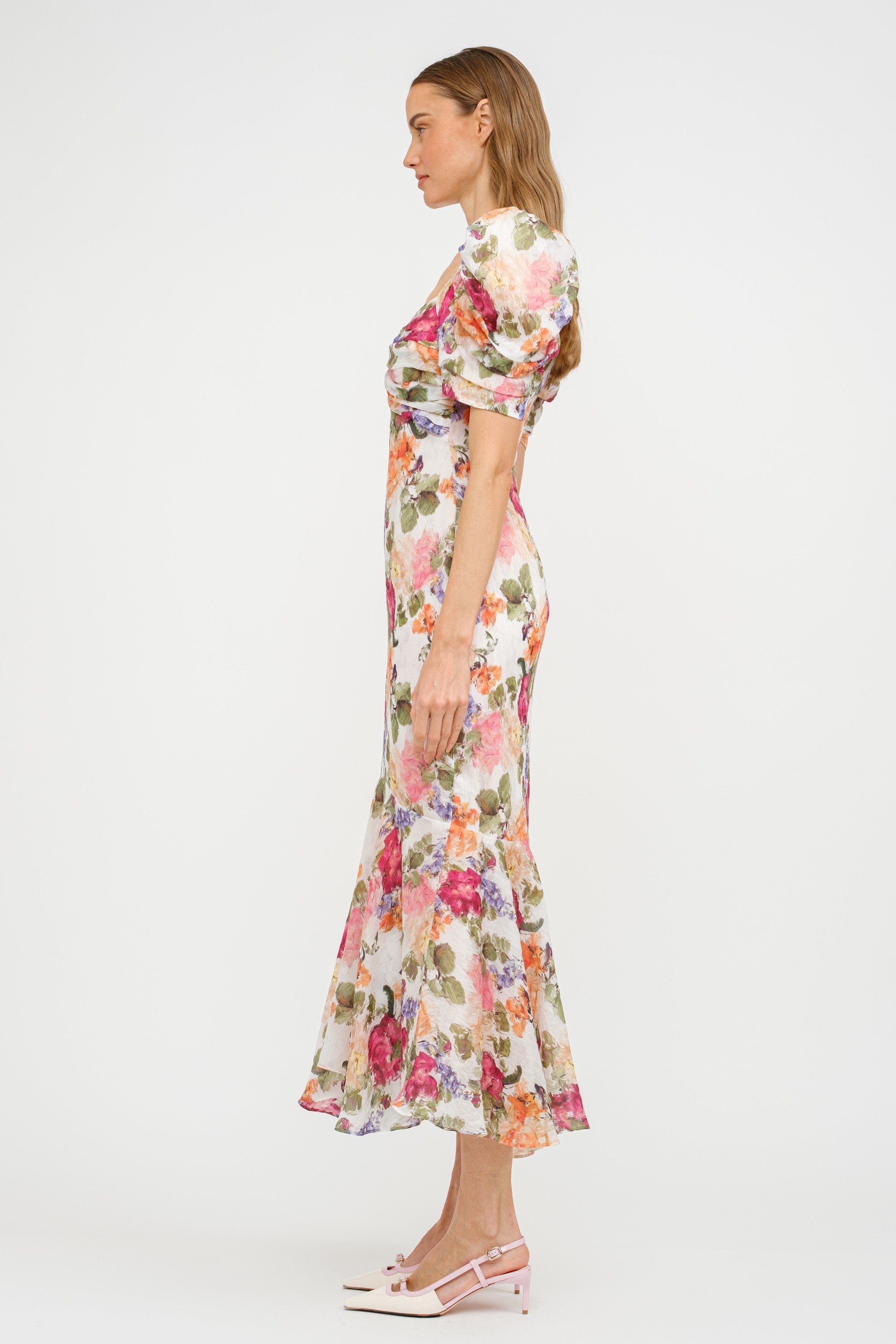 lilah midi dress LILAH CORSET MIDI DRESS