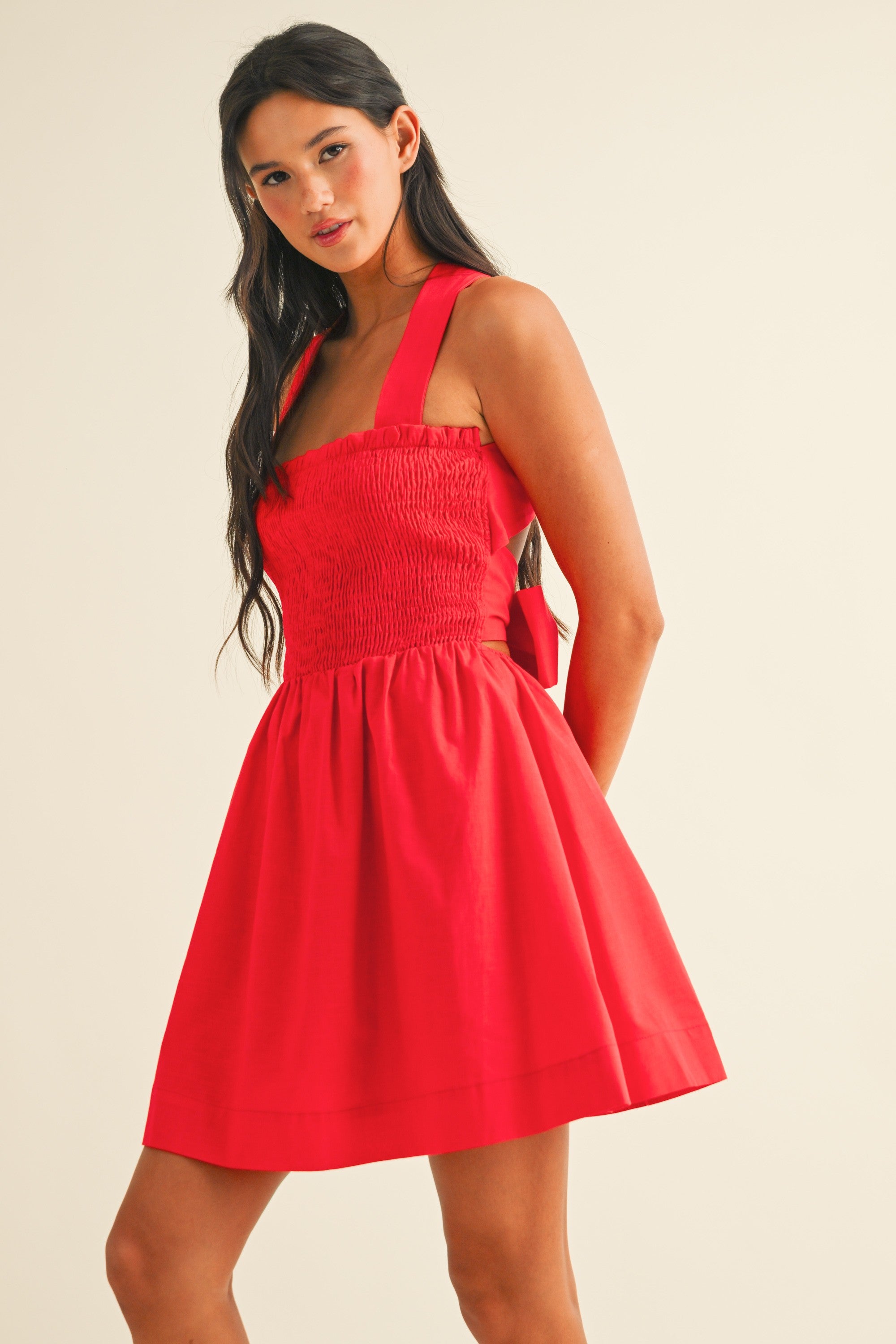 dylan mini dress red Free People Intimately Women's Dylan Burgundy Wrap Mini Dress Size M
