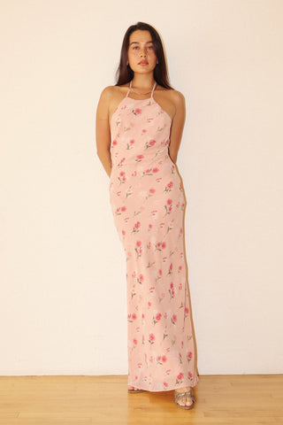 BLUSH MAXI DRESS