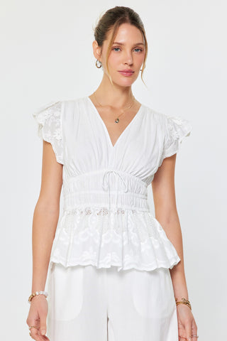 KIRBY BLUSE - WHITE