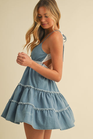 LALI DENIM DRESS
