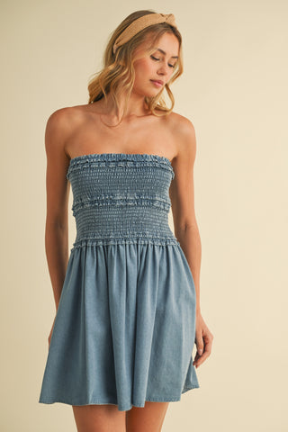 PAU DENIM DRESS