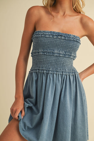 PAU DENIM DRESS