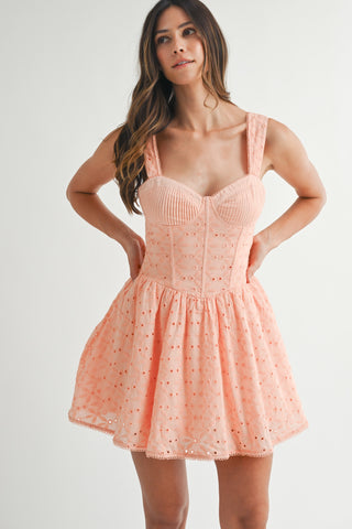 KAL CORAL MINI DRESS