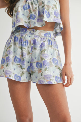 MORADO CROP TOP AND SHORTS SET