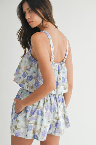 MORADO CROP TOP AND SHORTS SET