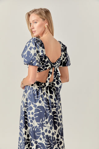 AZUL FLORAL MAXI DRESS