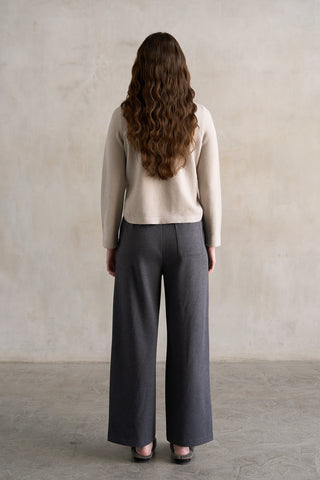 GEACE TOP - LIGHT GREY