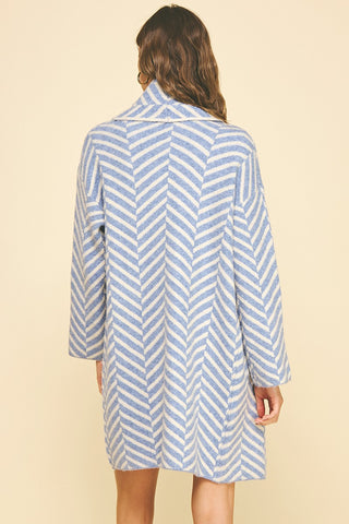 MORGAN CARDIGAN - BLUE