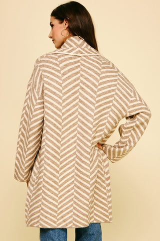 MORGAN CARDIGAN - OATMEAL