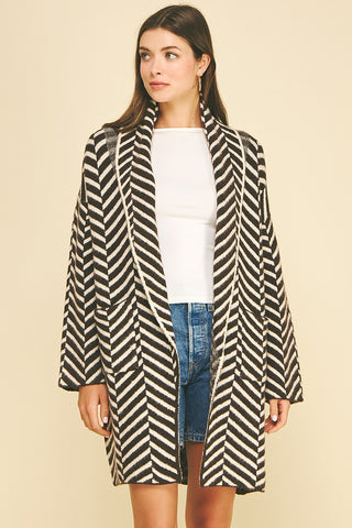 OLIVIA CARDIGAN - BROWN