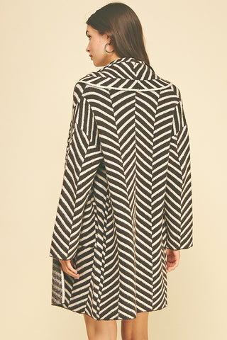 OLIVIA CARDIGAN - BROWN
