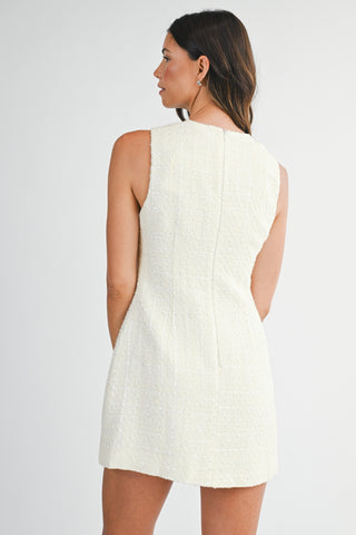 CONRAD TWEED MINI DRESS