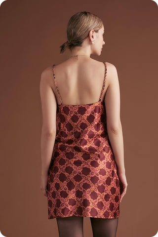 SASHA CHAIN STRAPS MINI DRESS