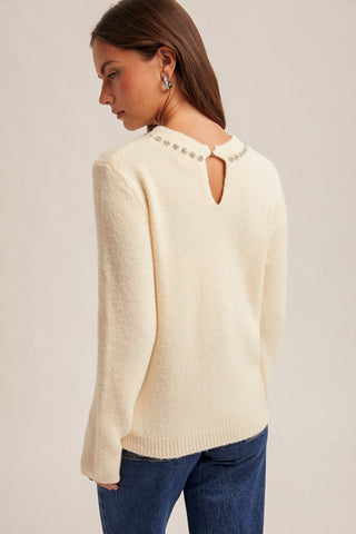LOVE SWEATER - CREAM