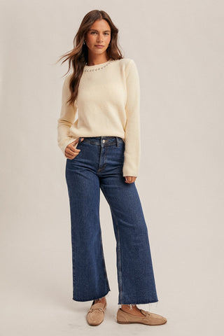 LOVE SWEATER - CREAM