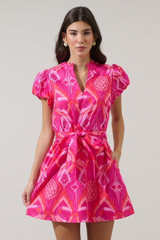 CORAL MINI DRESS