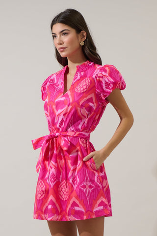 CORAL MINI DRESS