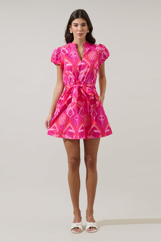 CORAL MINI DRESS