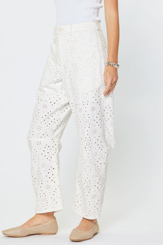 ARLET CROPPED BARREL PANTS