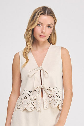 DOLLY SOFT SUEDE VEST