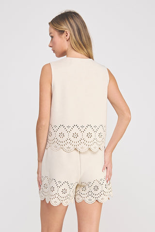 DOLLY SOFT SUEDE VEST