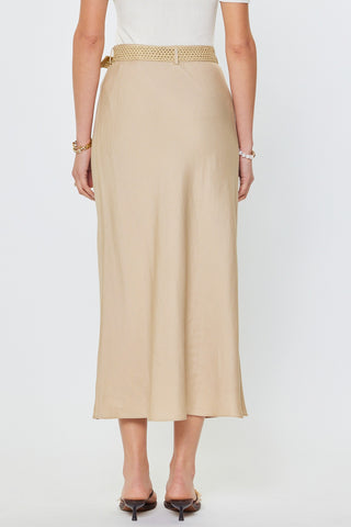 SASHA MIDI SKIRT W/ BELT