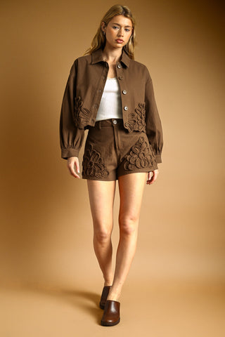 ONTARIO SHORTS - BROWN