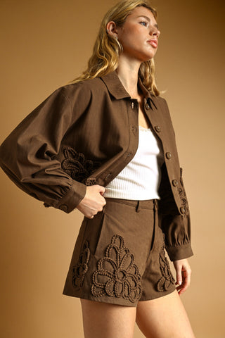 ONTARIO SHORTS - BROWN