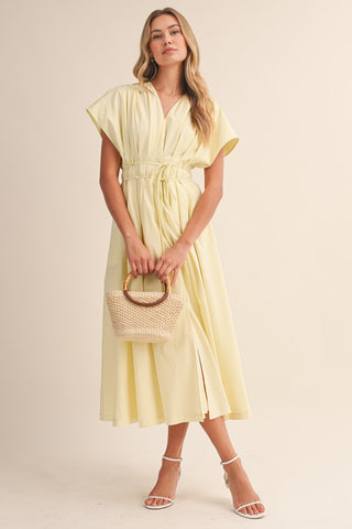 MARGARET SHORTSLEEVE MAXI DRESS