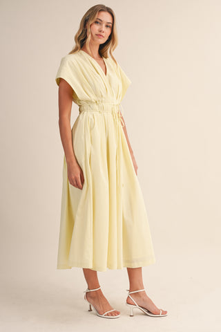 MARGARET SHORTSLEEVE MAXI DRESS