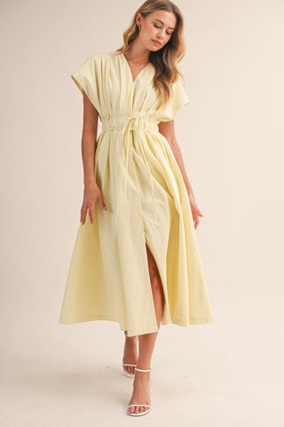 MARGARET SHORTSLEEVE MAXI DRESS