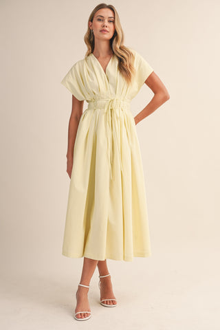 MARGARET SHORTSLEEVE MAXI DRESS