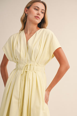 MARGARET SHORTSLEEVE MAXI DRESS